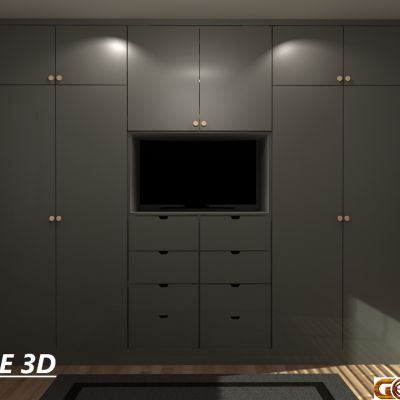 Dressing 6- Asselin - Vue 3D