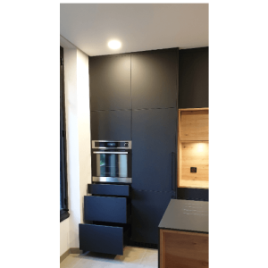 Cuisine îlot noir ultra mat 4.1 (1)