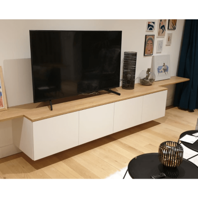 Meuble TV suspendu 8 (1)